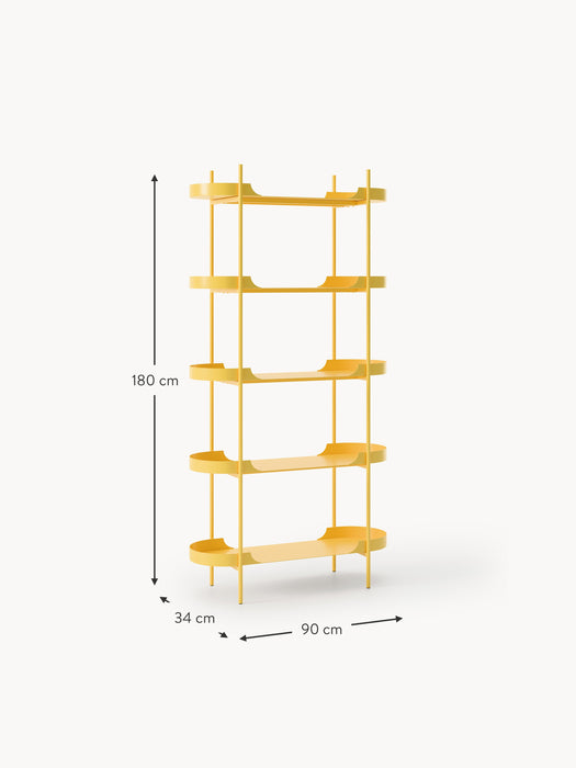 Tall Metal Shelving Unit Taru