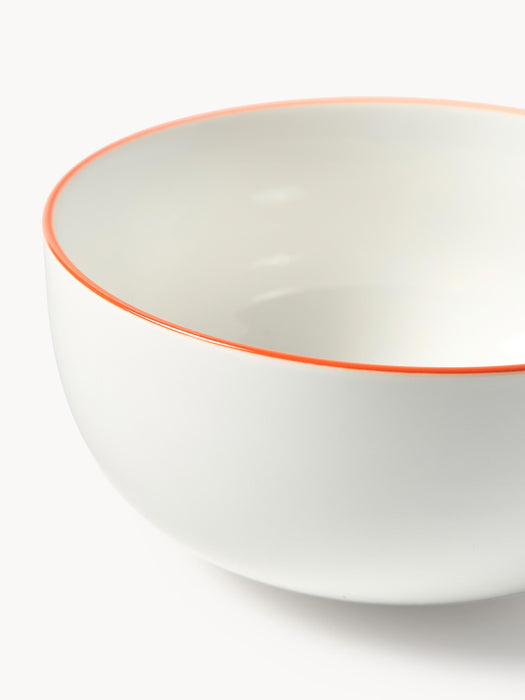 Porcelain Cereal Bowls Facile Set of 2