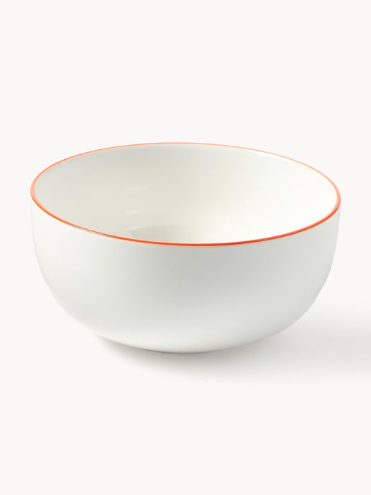 Porcelain Cereal Bowls Facile Set of 2