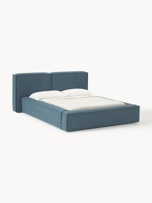 Upholstered Boucl Bed Lennon