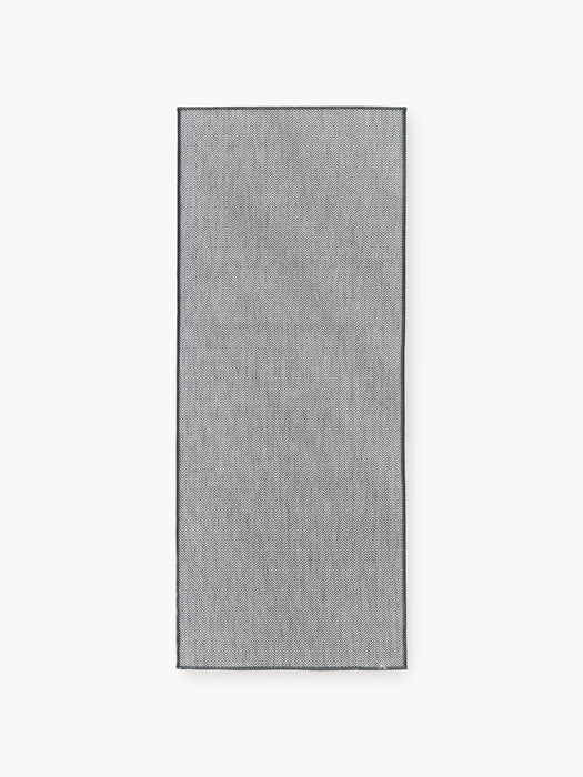 Indoor & Outdoor Runner Cort with Zigzag Pattern