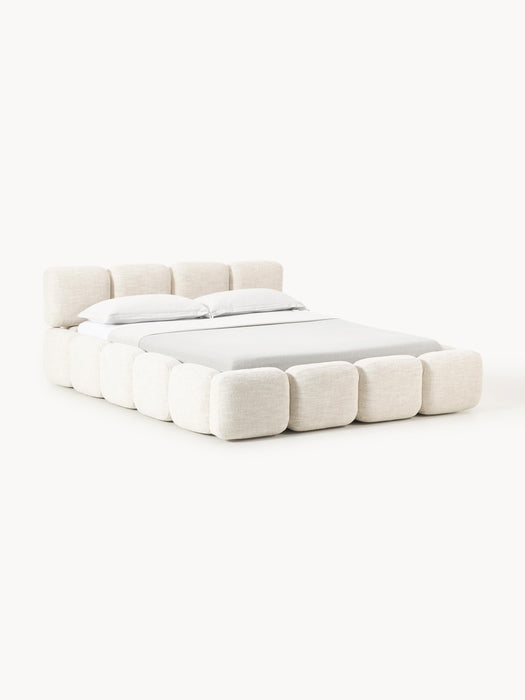 Upholstered Boucl Bed Tayla