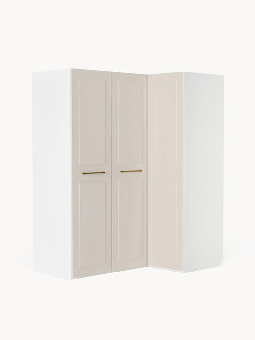 Modular Corner Wardrobe Charlotte 165 cm Wide in various sizes