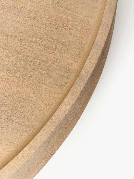Round XL Mango Wood Coffee Table Benno