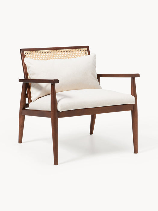 Manuell Rubberwood Lounge Chair