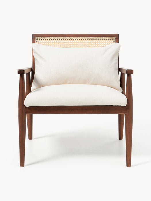 Manuell Rubberwood Lounge Chair