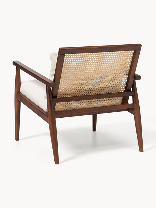Manuell Rubberwood Lounge Chair