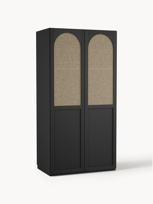 Modular Hinged Door Wardrobe Jeanne 100 cm Wide in various sizes