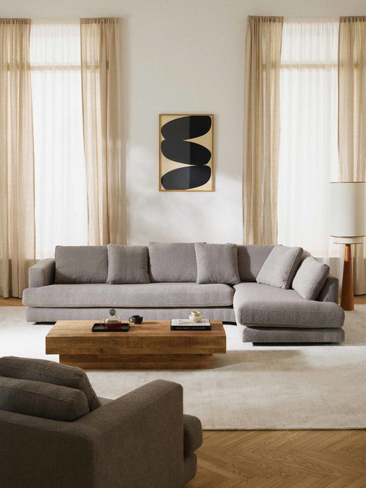 Tribeca BouclÃ© Corner Sofa (4-seater)