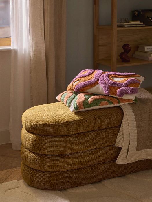 Jiri Hand-Tufted Cushion Cover