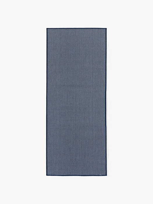 Indoor & Outdoor Runner Cort with Zigzag Pattern