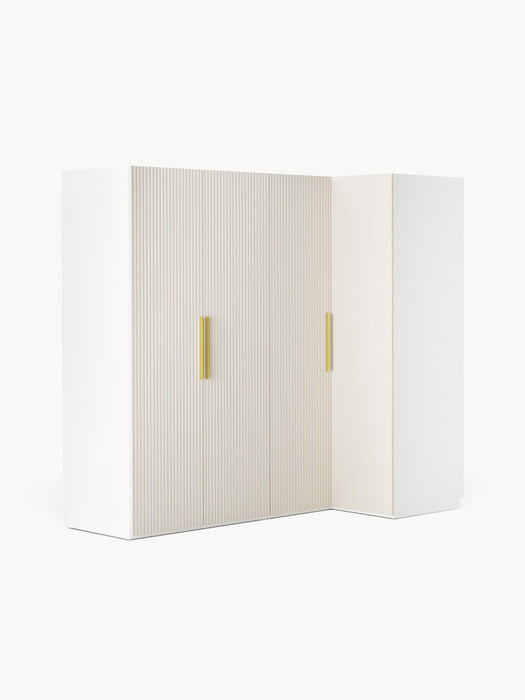 Modular Corner Wardrobe Simone 215 cm Wide in various sizes