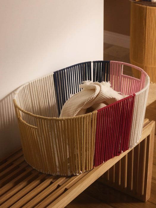 Handwoven Rope Laundry Basket Gabe