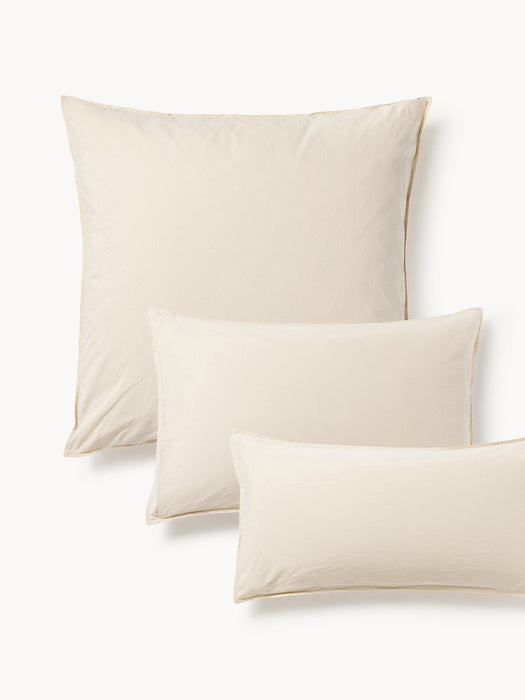 Washed Cotton Percale Pillowcase Debbie