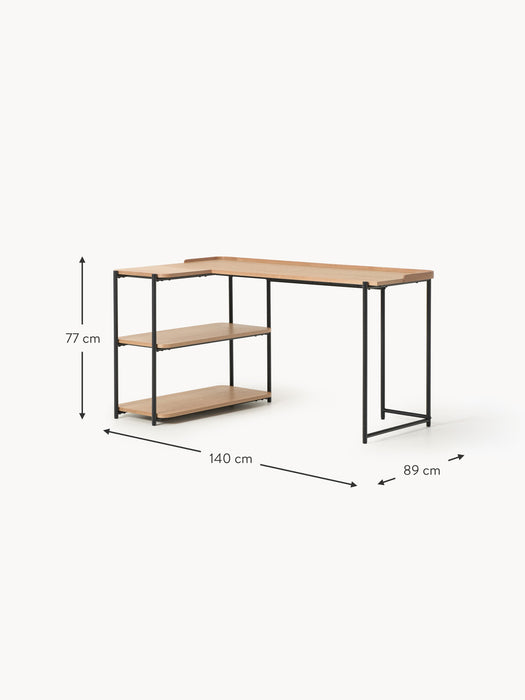 Wooden Corner Desk Renee
