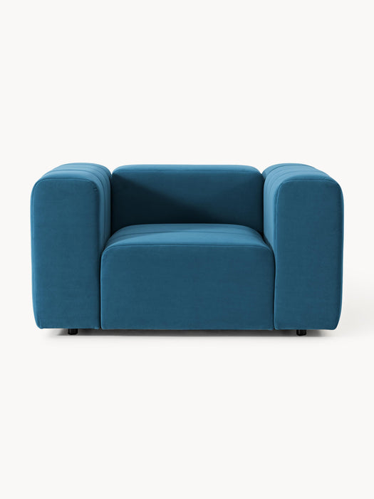 Velvet Lounge Chair Lena