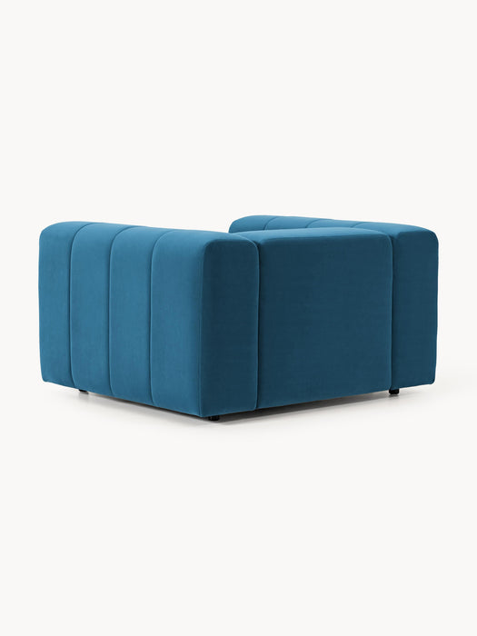 Velvet Lounge Chair Lena