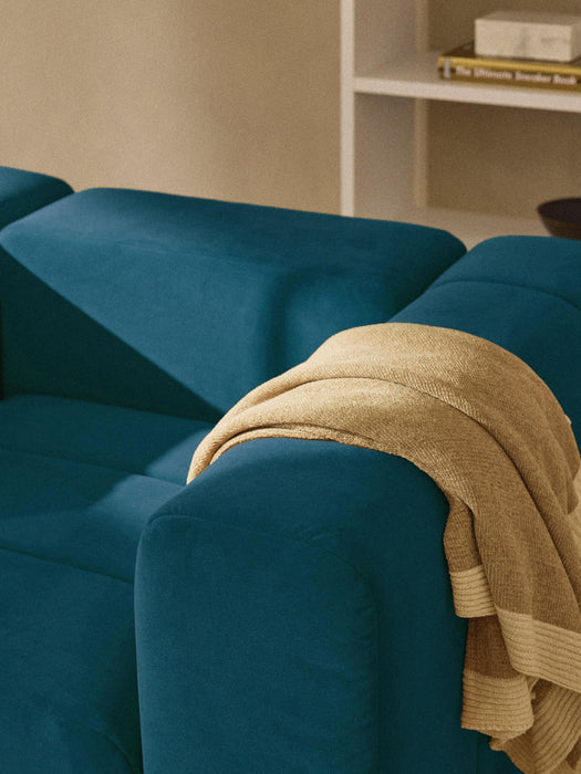 Velvet Lounge Chair Lena