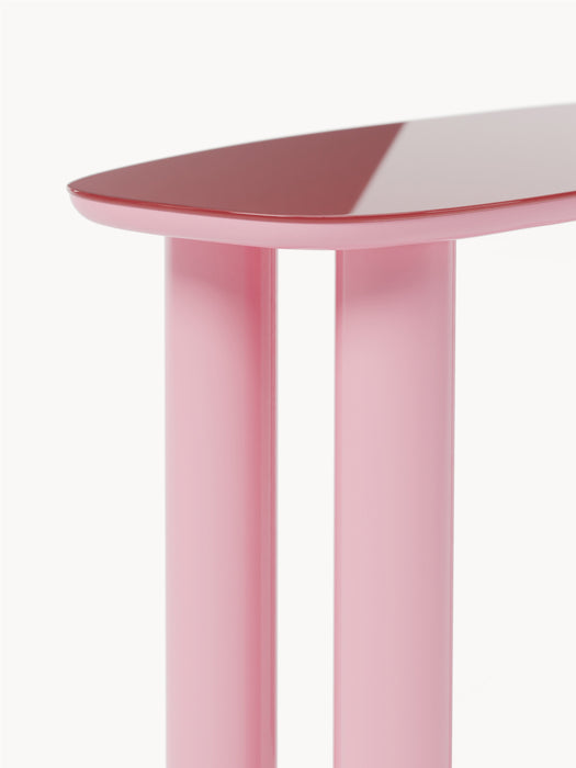 Console Table Beni with Glass Top