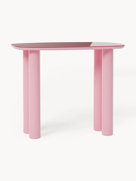 Console Table Beni with Glass Top