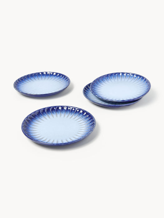 Handmade Vinci Tableware Set with Reactive Glaze 4 People Set of 12