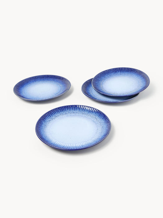 Handmade Vinci Tableware Set with Reactive Glaze 4 People Set of 12