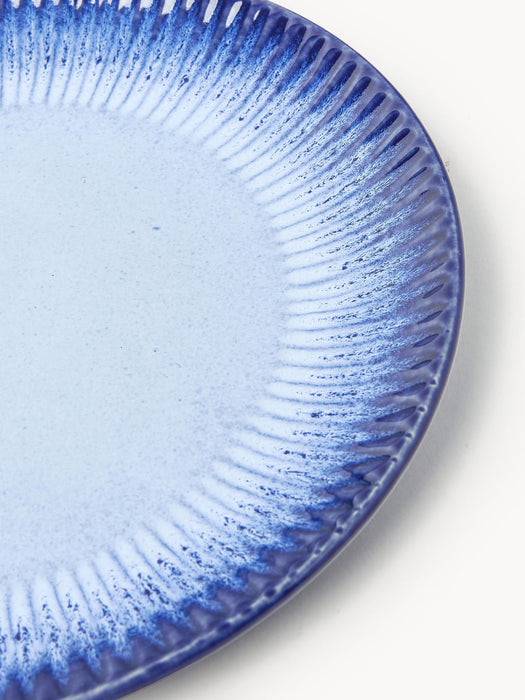Vinci Handmade Tableware Set with Reactive Glaze, 4 People, Set of 12