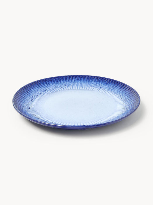 Vinci Handmade Tableware Set with Reactive Glaze, 4 People, Set of 12