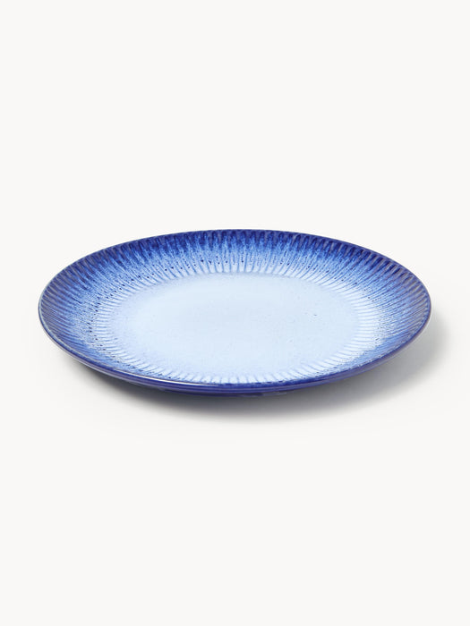 Handmade Vinci Tableware Set with Reactive Glaze 4 People Set of 12