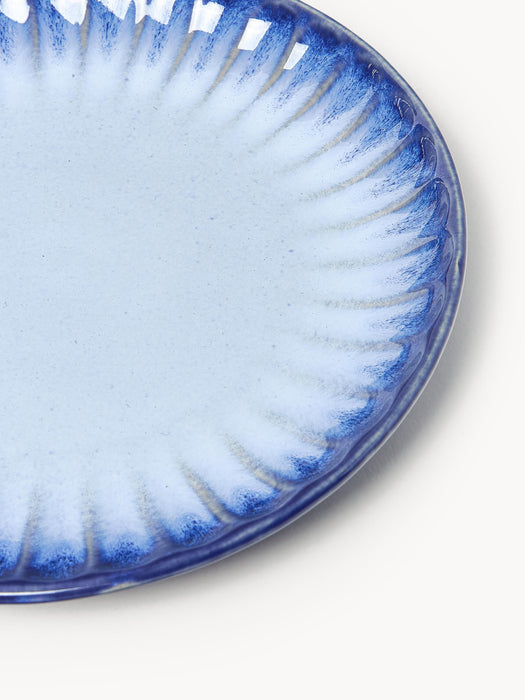Handmade Vinci Tableware Set with Reactive Glaze 4 People Set of 12