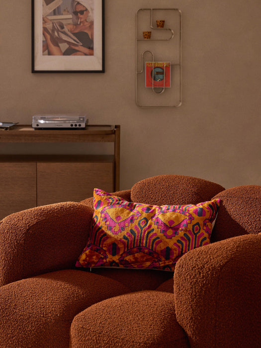 Dima Viscose Cushion Cover with Jacquard Pattern