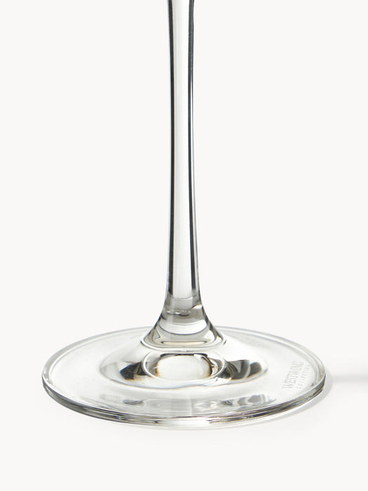 Gwenda Crystal Champagne Coupes, Set of 6