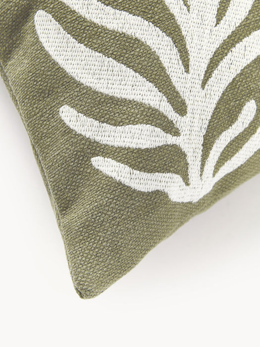 Aryna Outdoor Cushion Cover with Decorative Trim