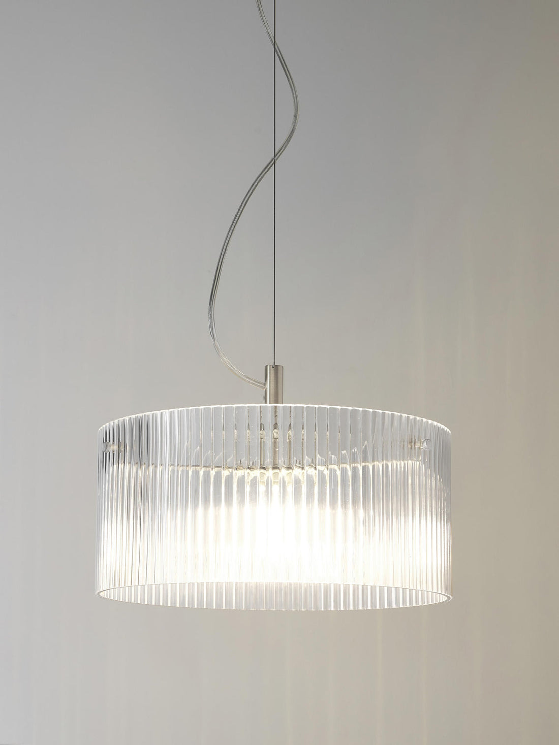 Emmi Ribbed Glass Pendant Light
