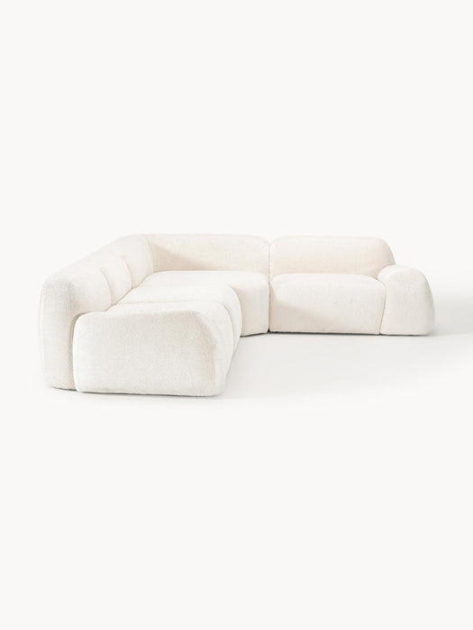 Wolke Modular Teddy Bouclé Corner Sofa (4-seater)