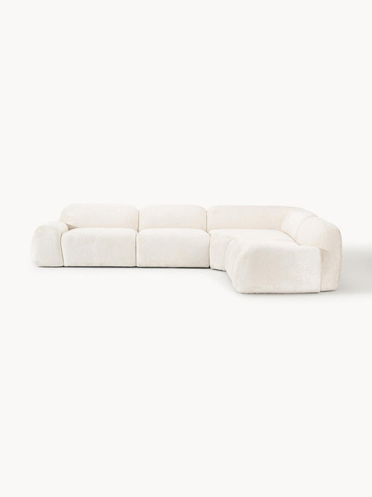 Wolke Modular Teddy Bouclé Corner Sofa (4-seater)