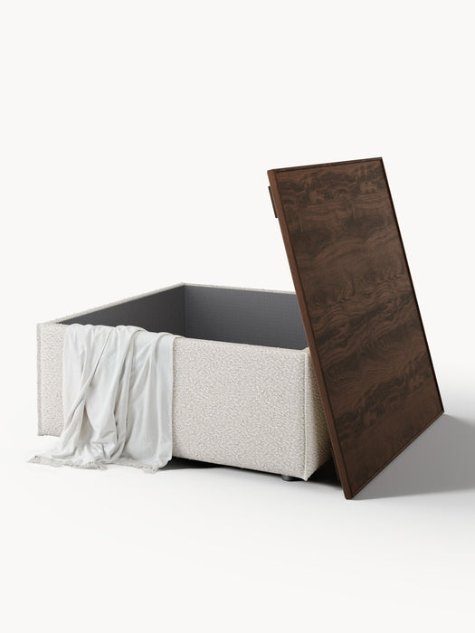 Boucl Ottoman Lennon with Storage