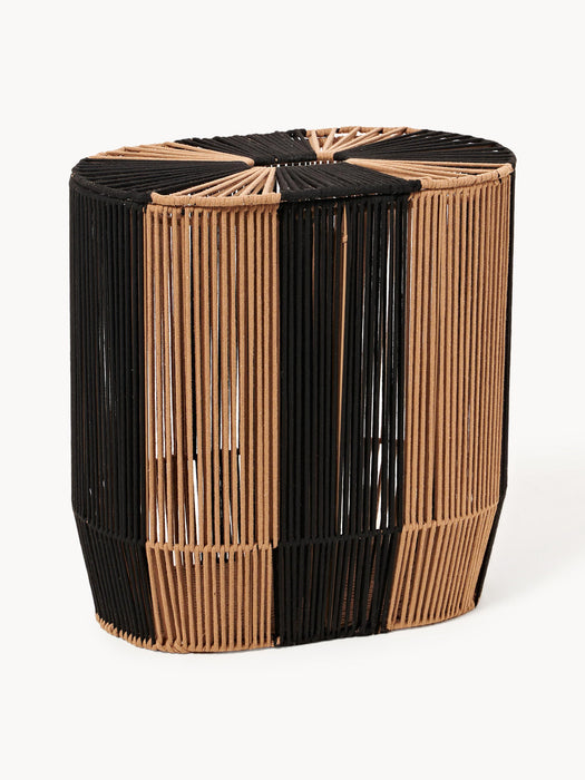 Gabe Handwoven Double Laundry Basket in Rope