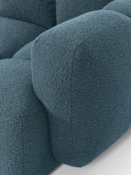 Boucl Modular Sofa Tayla 4-seater with Ottoman leftright