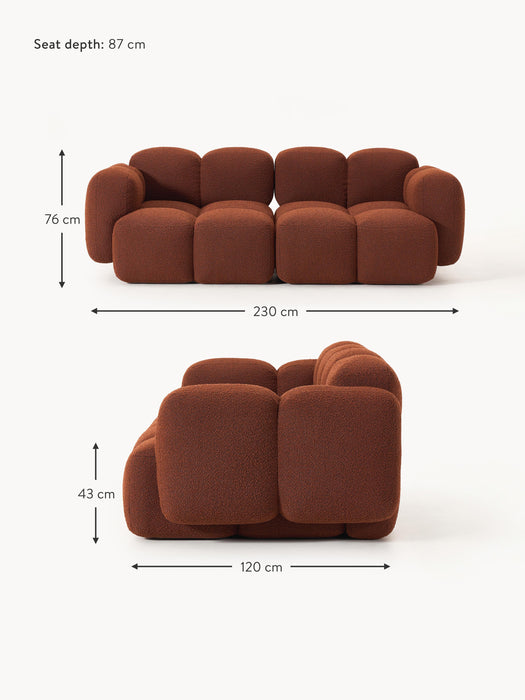 Boucl Modular Sofa Tayla 2-seater