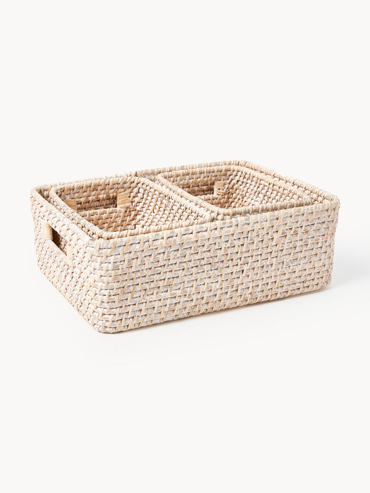 Storage Baskets Lurdes Set of 3