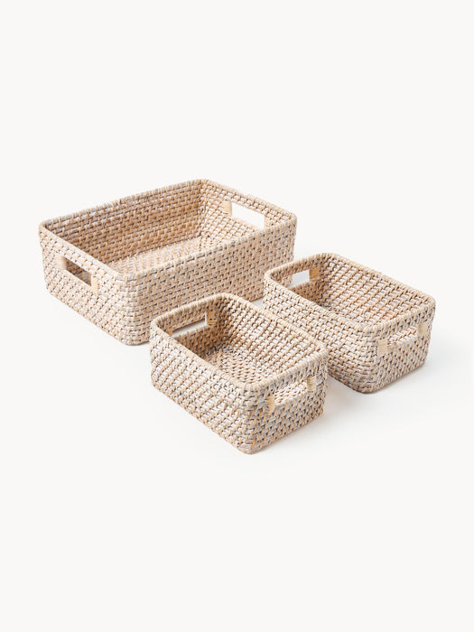 Storage Baskets Lurdes Set of 3