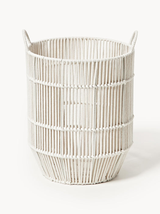 Gabe Handwoven Rope Laundry Baskets, Set of 2
