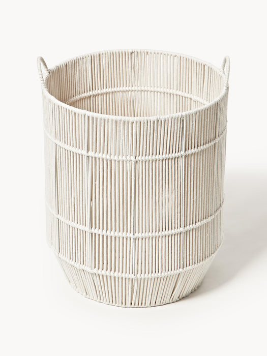 Gabe Handwoven Rope Laundry Baskets, Set of 2