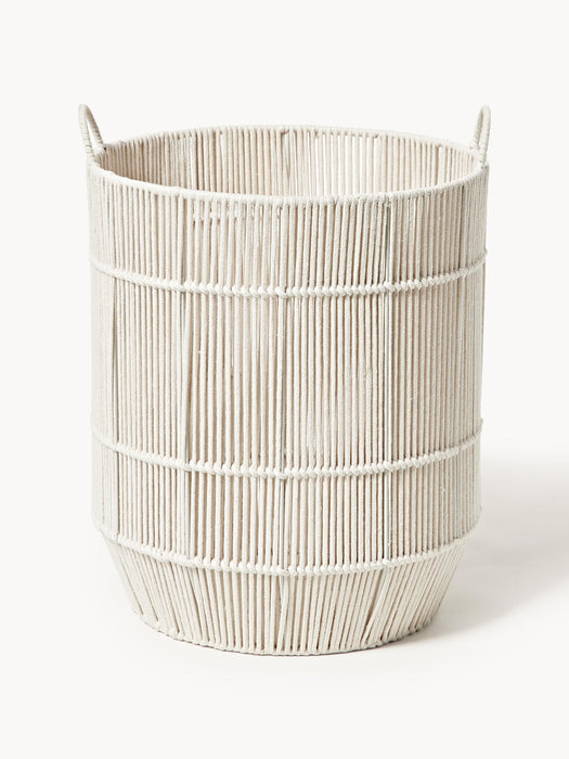 Gabe Handwoven Rope Laundry Baskets, Set of 2