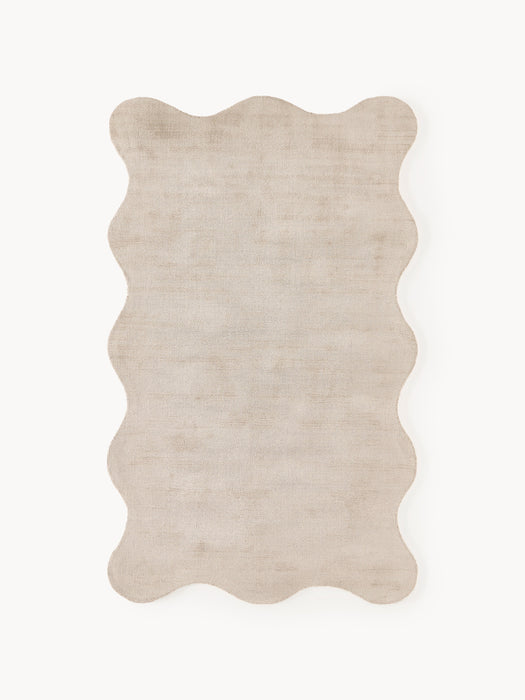 Hand-Woven Rug Wavy