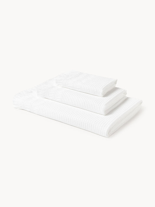 Waffle Weave Towel Set Yara in various set sizes