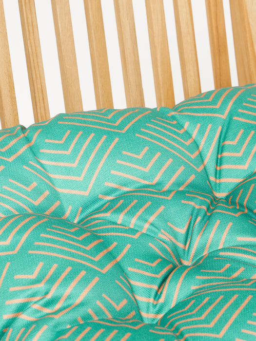 Outdoor Seat Cushion Milano with Graphic Pattern