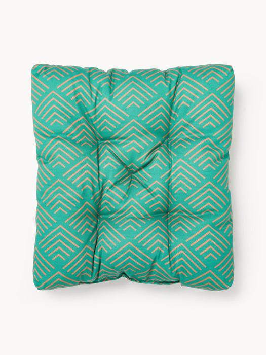 Outdoor Seat Cushion Milano with Graphic Pattern