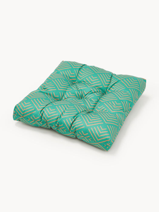 Outdoor Seat Cushion Milano with Graphic Pattern